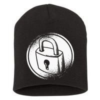 Locksmith Padlock Picker Key Maker Technician Locksmithing Short Acrylic Beanie