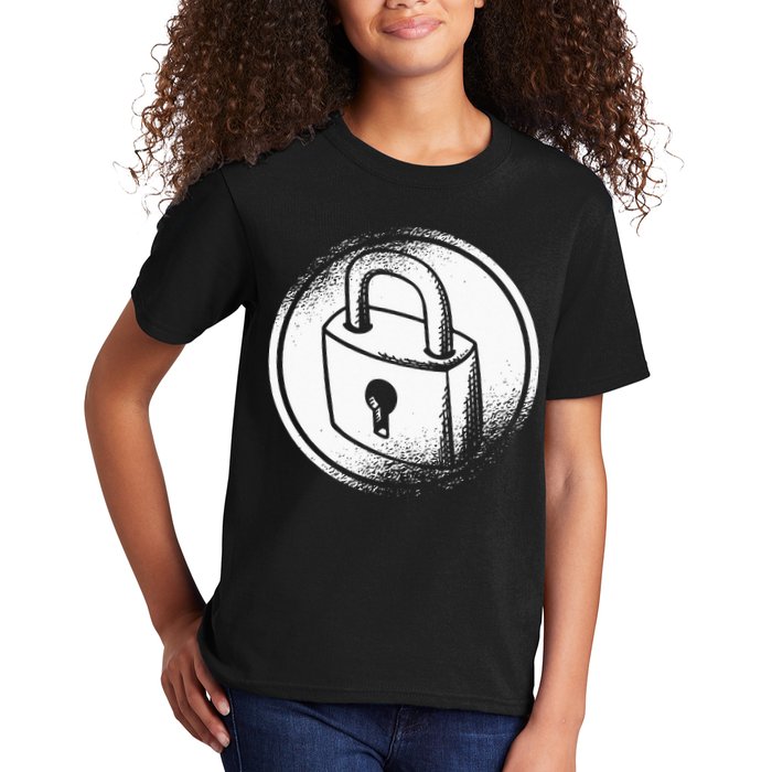 Locksmith Padlock Picker Key Maker Technician Locksmithing Kids T-Shirt