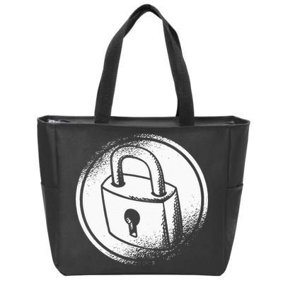 Locksmith Padlock Picker Key Maker Technician Locksmithing Zip Tote Bag