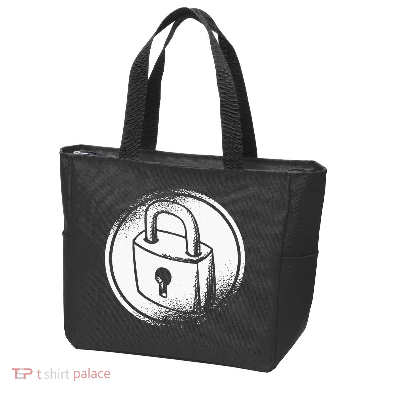 Locksmith Padlock Picker Key Maker Technician Locksmithing Zip Tote Bag