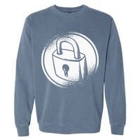 Locksmith Padlock Picker Key Maker Technician Locksmithing Garment-Dyed Sweatshirt