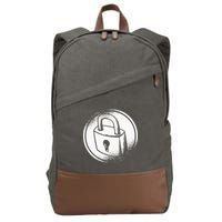 Locksmith Padlock Picker Key Maker Technician Locksmithing Cotton Canvas Backpack