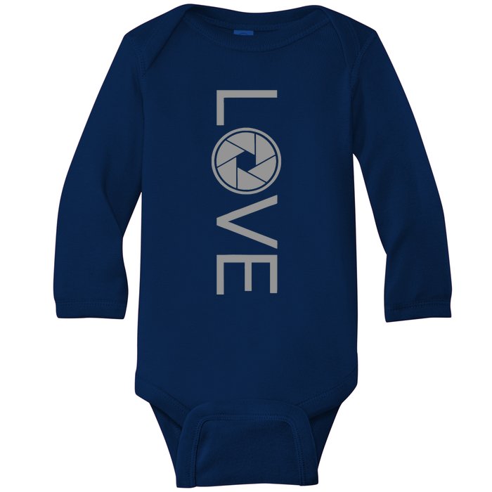 Love Photography Photographer Baby Long Sleeve Bodysuit