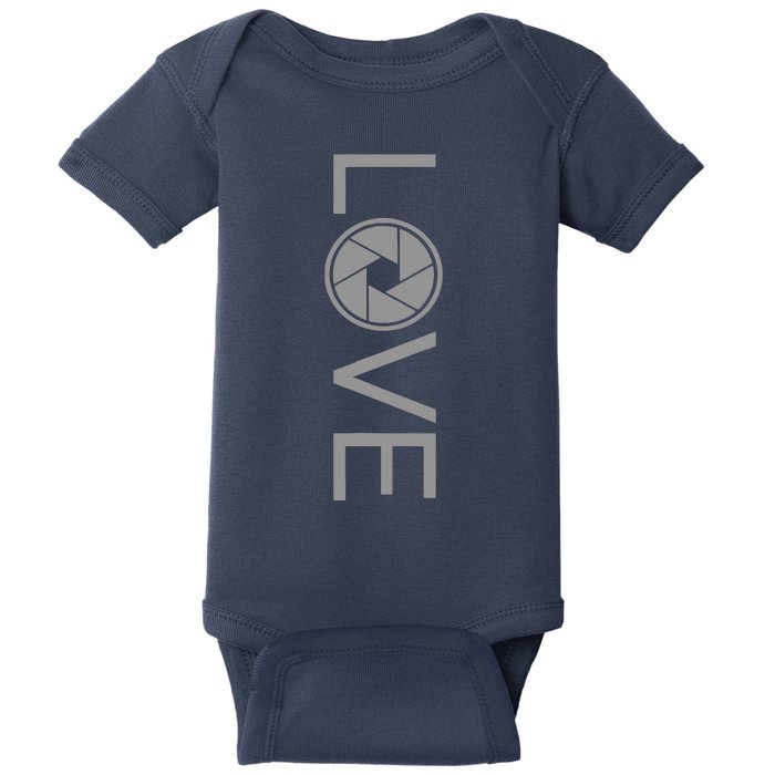 Love Photography Photographer Baby Bodysuit