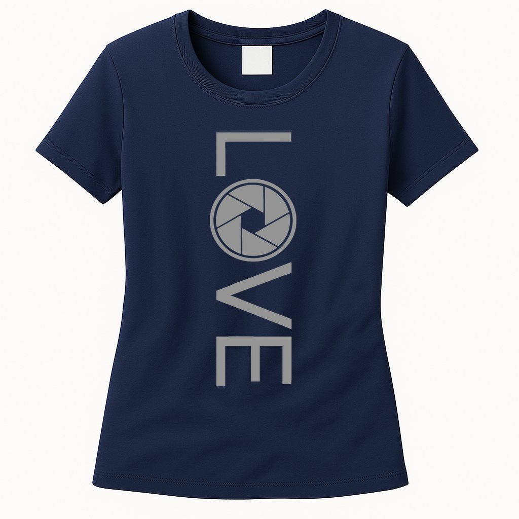 Love Photography Photographer Womens T-Shirt