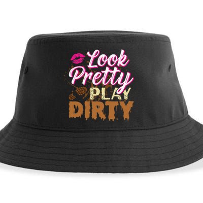 Look Pretty Play Dirty Mud Run Sustainable Bucket Hat