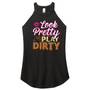 Look Pretty Play Dirty Mud Run Women’s Perfect Tri Rocker Tank