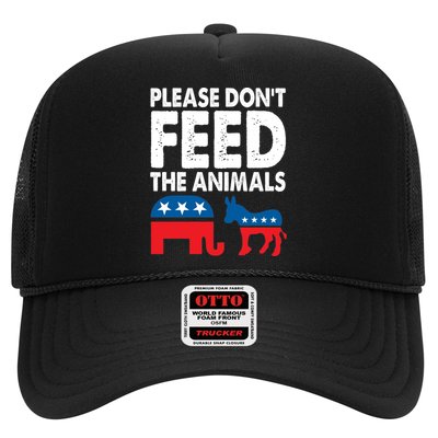 Libertarian Political Please Don't Feed The Animals Gift Hat
