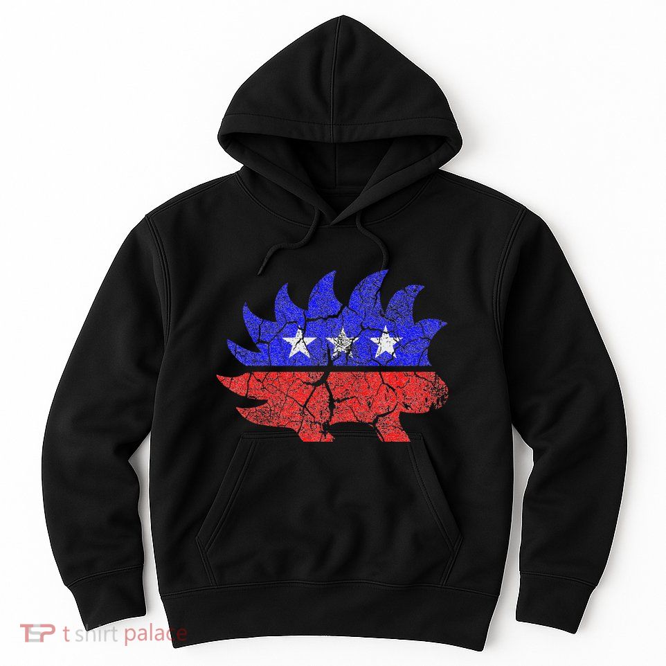 Libertarian Party Porcupine More Freedom Less Government Hoodie