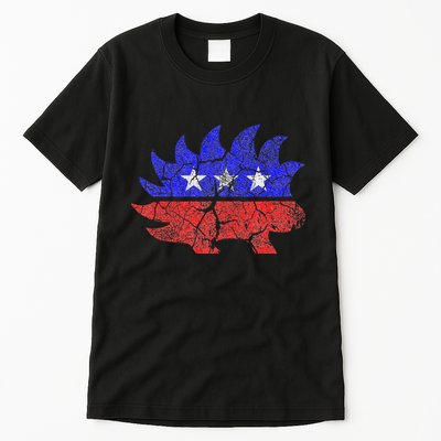 Libertarian Party Porcupine More Freedom Less Government Tall T-Shirt
