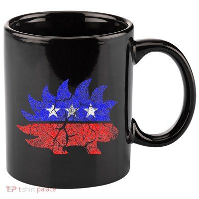 Libertarian Party Porcupine More Freedom Less Government 11oz C Handle Ceramic Mug