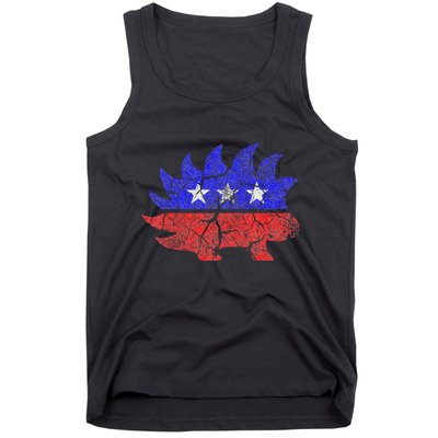 Libertarian Party Porcupine More Freedom Less Government Tank Top