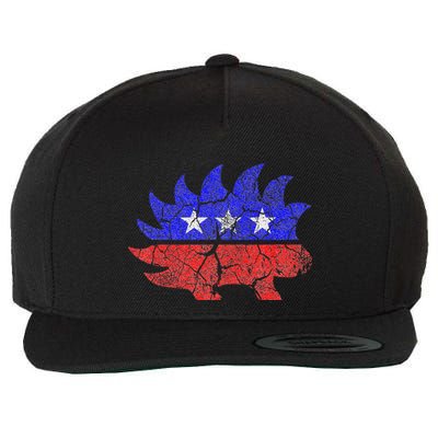Libertarian Party Porcupine More Freedom Less Government Wool Snapback Cap
