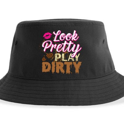 Look Pretty Play Dirty Mud Run Outfit for Wo Mud Run Team Sustainable Bucket Hat