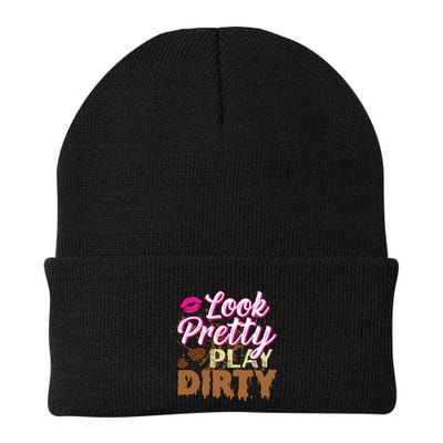 Look Pretty Play Dirty Mud Run Outfit for Wo Mud Run Team Knit Cap Winter Beanie