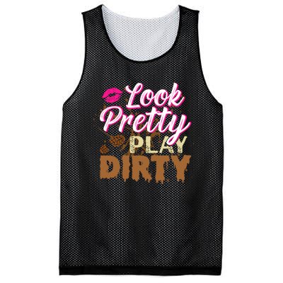 Look Pretty Play Dirty Mud Run Outfit for Wo Mud Run Team Mesh Reversible Basketball Jersey Tank