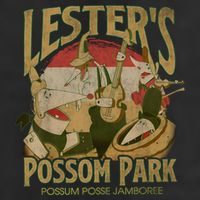 Lesters Possum Park Magic Kingdom Trip Cute Cool Comfort Performance Bucket Hat