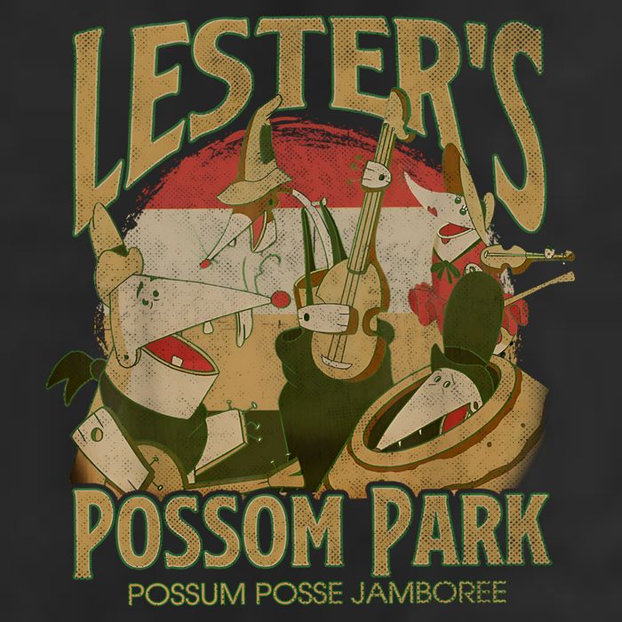 Lesters Possum Park Magic Kingdom Trip Cute Cool Comfort Performance Bucket Hat