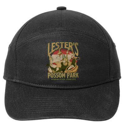 Lesters Possum Park Magic Kingdom Trip Cute 7-Panel Snapback Hat