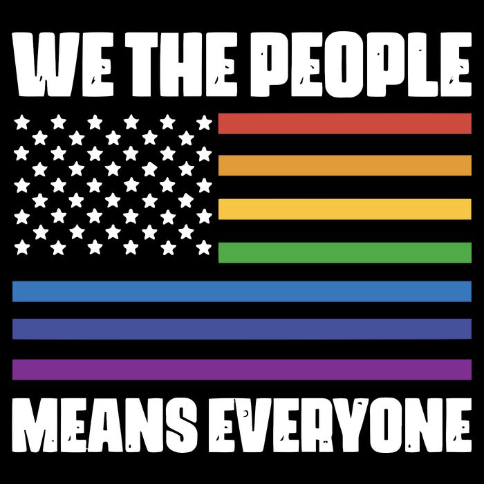 Lgbt Pride Parade We The People Means Everyone Cooling Performance Crew T-Shirt