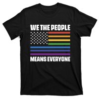 Lgbt Pride Parade We The People Means Everyone T-Shirt