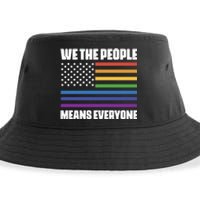 Lgbt Pride Parade We The People Means Everyone Sustainable Bucket Hat