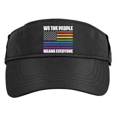 Lgbt Pride Parade We The People Means Everyone Adult Drive Performance Visor