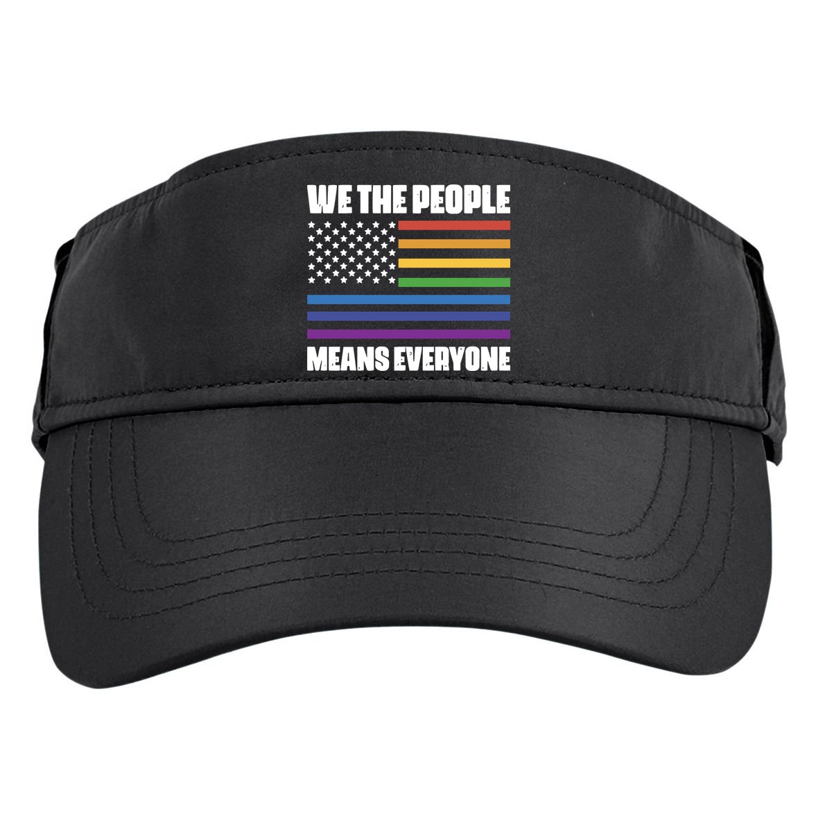 Lgbt Pride Parade We The People Means Everyone Adult Drive Performance Visor