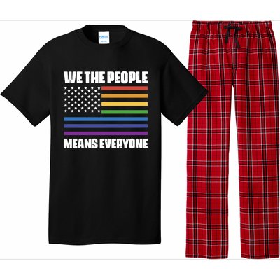 Lgbt Pride Parade We The People Means Everyone Pajama Set