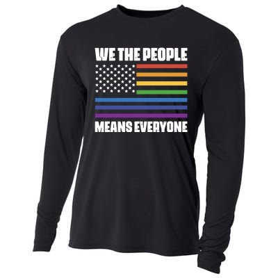 Lgbt Pride Parade We The People Means Everyone Cooling Performance Long Sleeve Crew