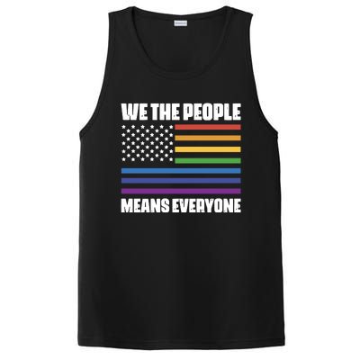 Lgbt Pride Parade We The People Means Everyone PosiCharge Competitor Tank