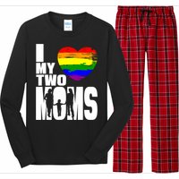 Lgbt Pride Proud Gay Mom Gift Long Sleeve Pajama Set