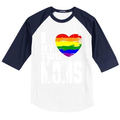 Lgbt Pride Proud Gay Mom Gift Baseball Sleeve Shirt