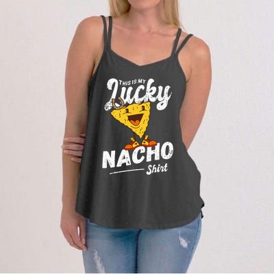 Lucky Poker Player Gambling Funny Poker Women's Strappy Tank