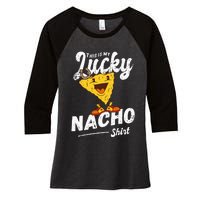 Lucky Poker Player Gambling Funny Poker Women's Tri-Blend 3/4-Sleeve Raglan Shirt