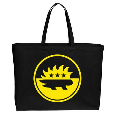 Libertarian Party Porcupine Cotton Canvas Jumbo Tote