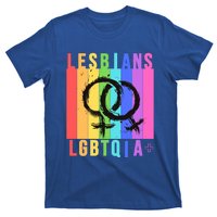 Lesbian Pride Peace Lesbians Rainbow Wives Moms Love Cute Gift T-Shirt