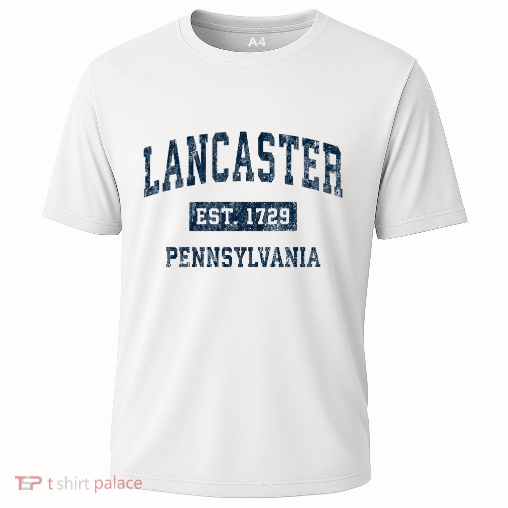 Lancaster Pennsylvania Pa Vintage Sports Performance Shirt
