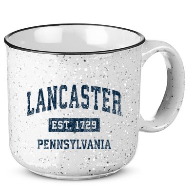 Lancaster Pennsylvania Pa Vintage Sports 15oz Campfire Ceramic Mug