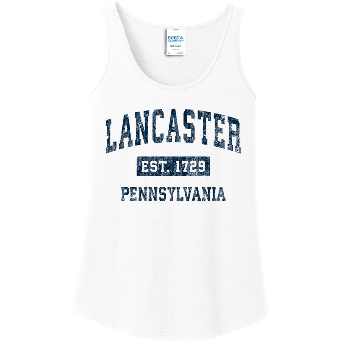 Lancaster Pennsylvania Pa Vintage Sports Ladies Essential Tank