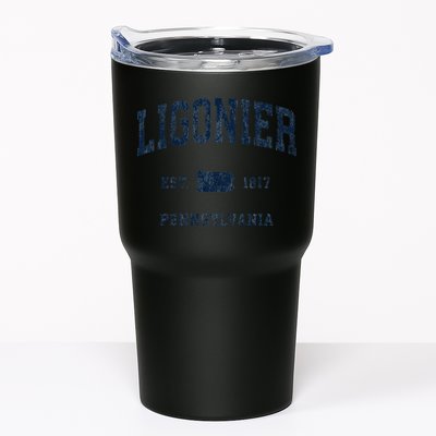 Ligonier Pennsylvania Pa Vintage Athletic Sports Tumbler