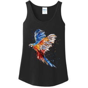 Love Parrot Parrot Lovers Ladies Essential Tank