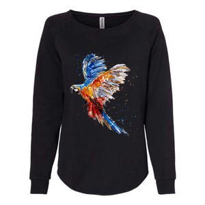 Love Parrot Parrot Lovers Womens California Wash Sweatshirt