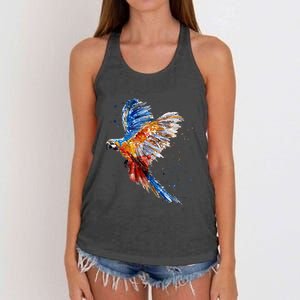 Love Parrot Parrot Lovers Women's Knotted Racerback Tank