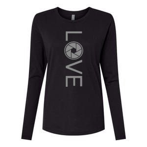 Love Photography Photographer Womens Cotton Relaxed Long Sleeve T-Shirt