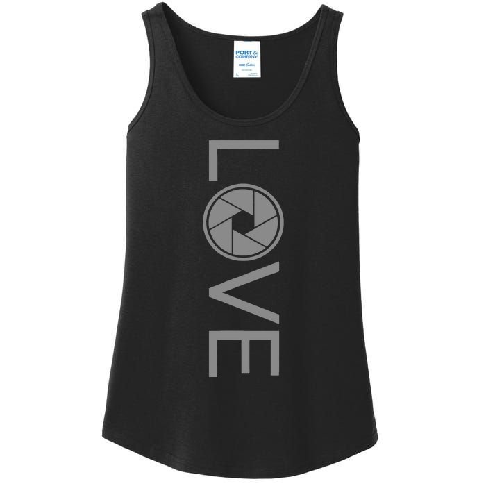 Love Photography Photographer Ladies Essential Tank