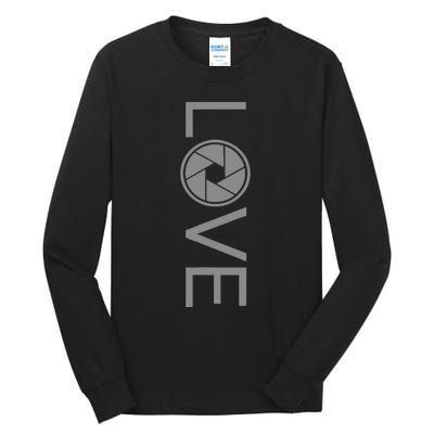 Love Photography Photographer Tall Long Sleeve T-Shirt