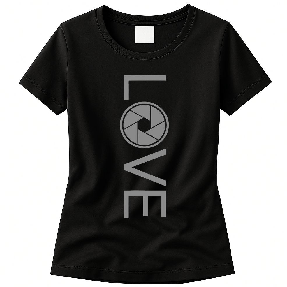 Love Photography Photographer Womens T-Shirt