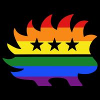 Libertarian Party Porcupine Rainbow Bucket Hat
