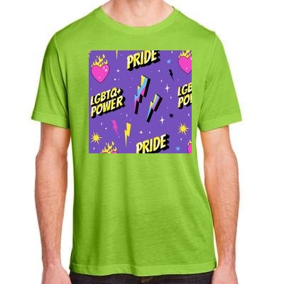 LGBTQ Power Pride Month Adult ChromaSoft Performance T-Shirt